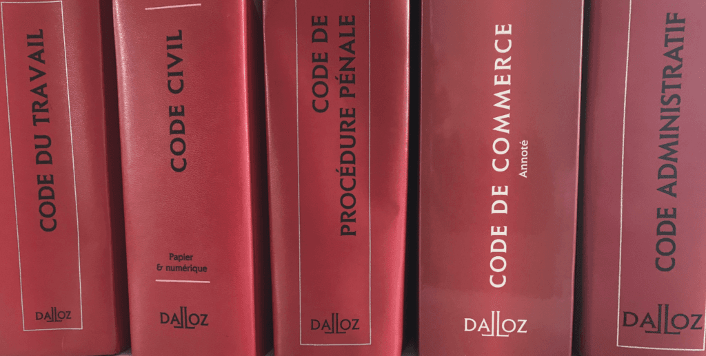 Codes Dalloz — Code du Travail, Code Civil, Procédure Pénale, Commerce, Administratif